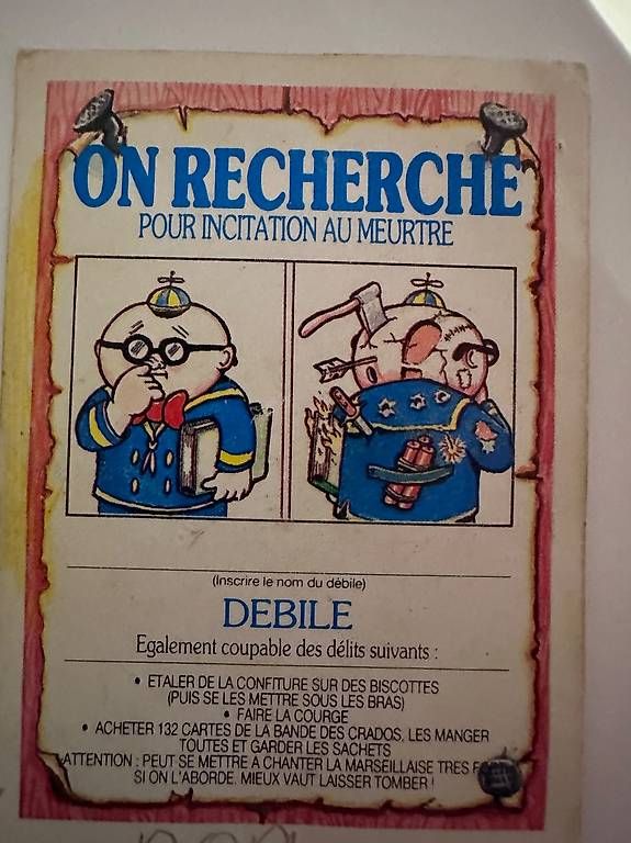 Dischi in vinile: Crados carte  – Usato da Plan-les-Ouates venduto da emma1981 1