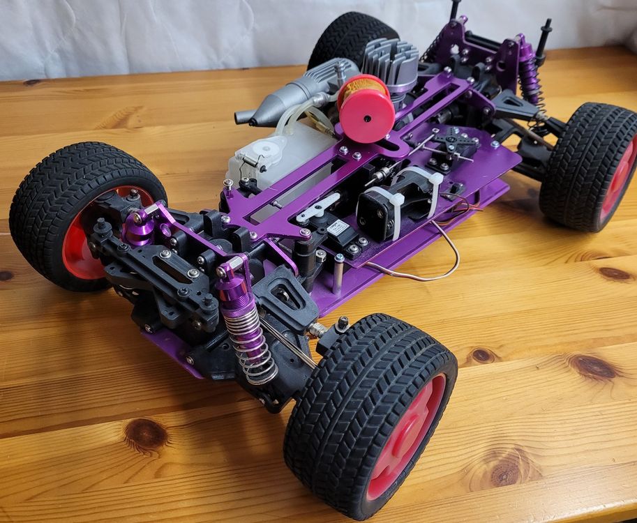 Prafa Rambo 1:8, 4WD-Benziner-Chassis + CLK-DTM Karo | Kaufen auf Ricardo