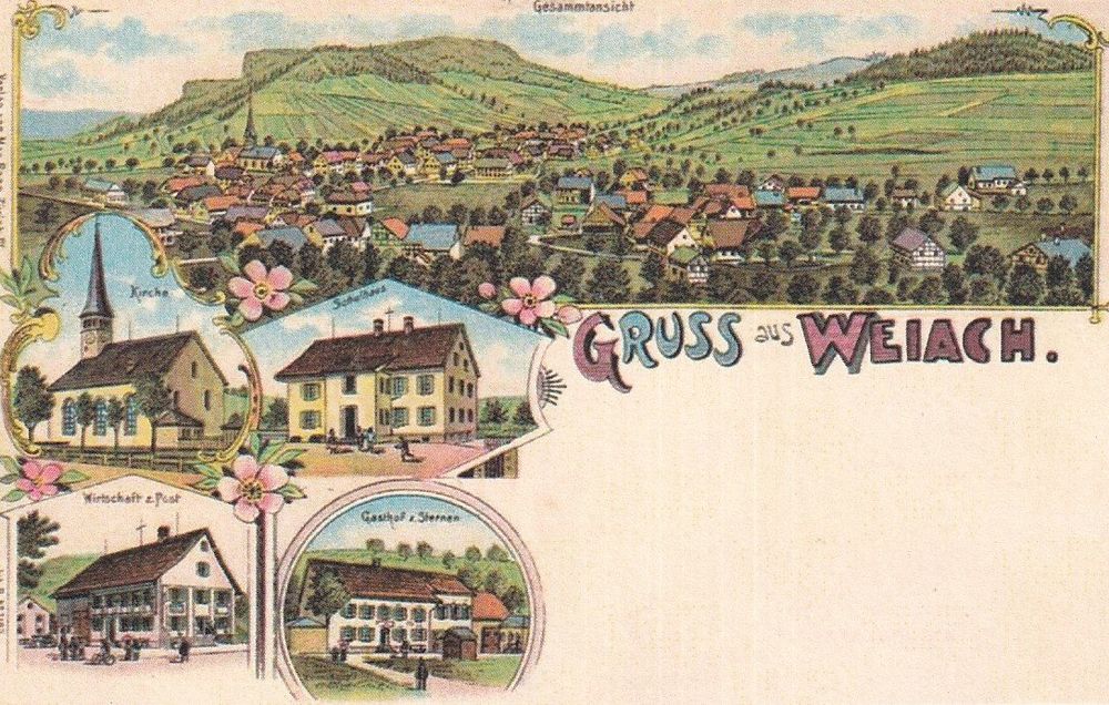 Weiach ZH - Gesamtansicht / Wirtschaft zu POST (Gebraucht) in Brig für ...