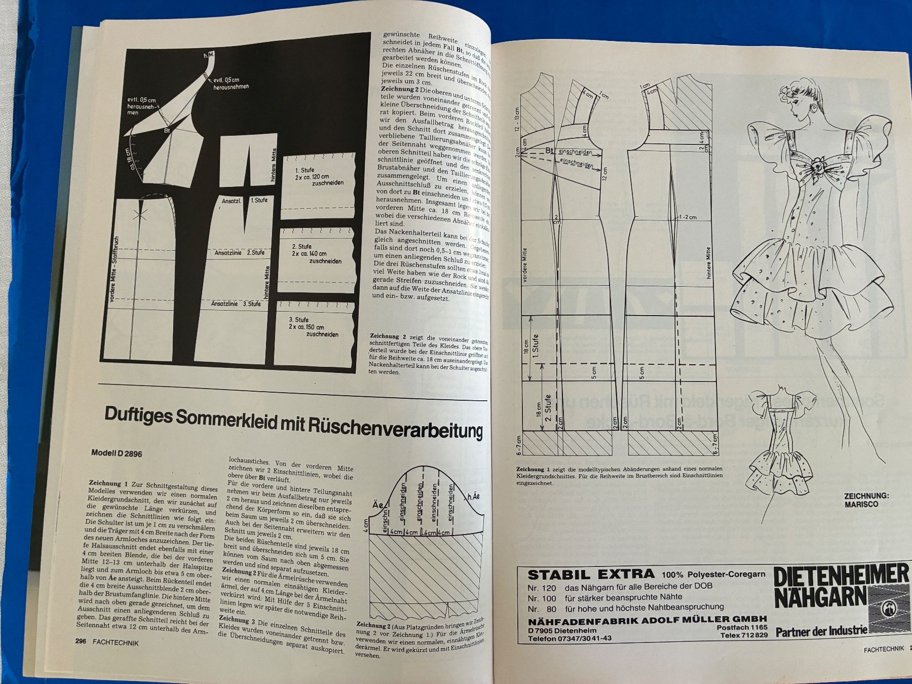 Cartamodelli: Rundschau 1987 Schnittmuster Mode Design Style – Usato da Aarwangen venduto da nemkin61 3