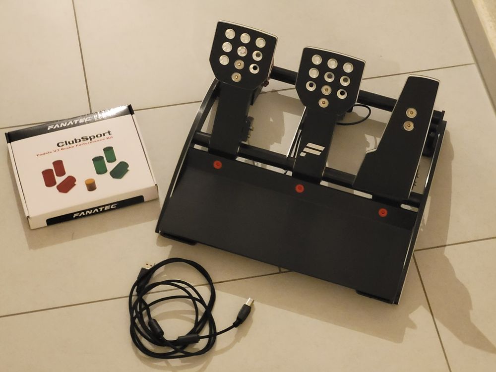 Fanatec ClubSport Pedale V3 inkl. Brake Performance Kit Kaufen auf