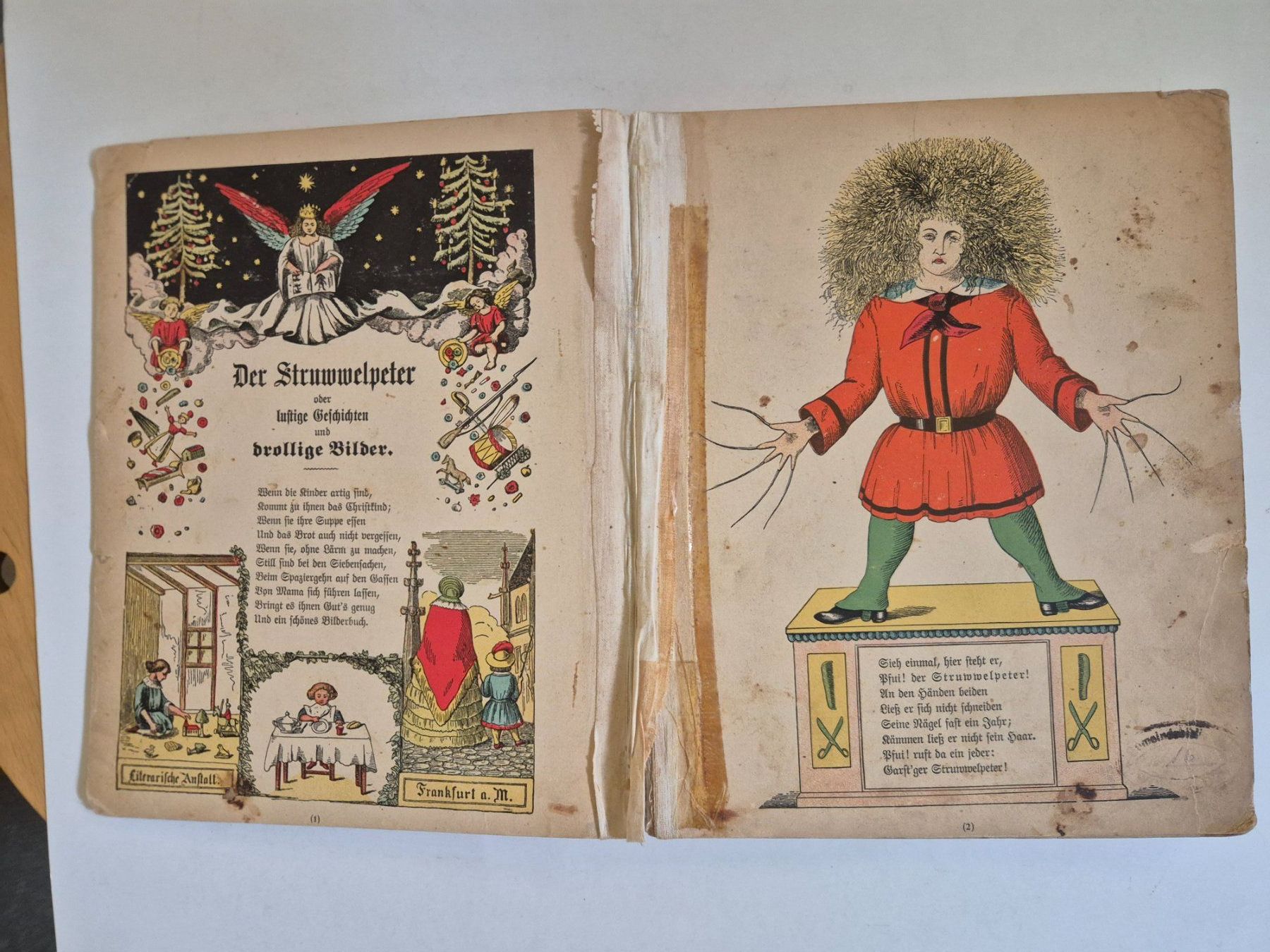 Libri: Der Struwwelpeter Bilderbuch 1871 – Usato da Langendorf venduto da zvonu161 2