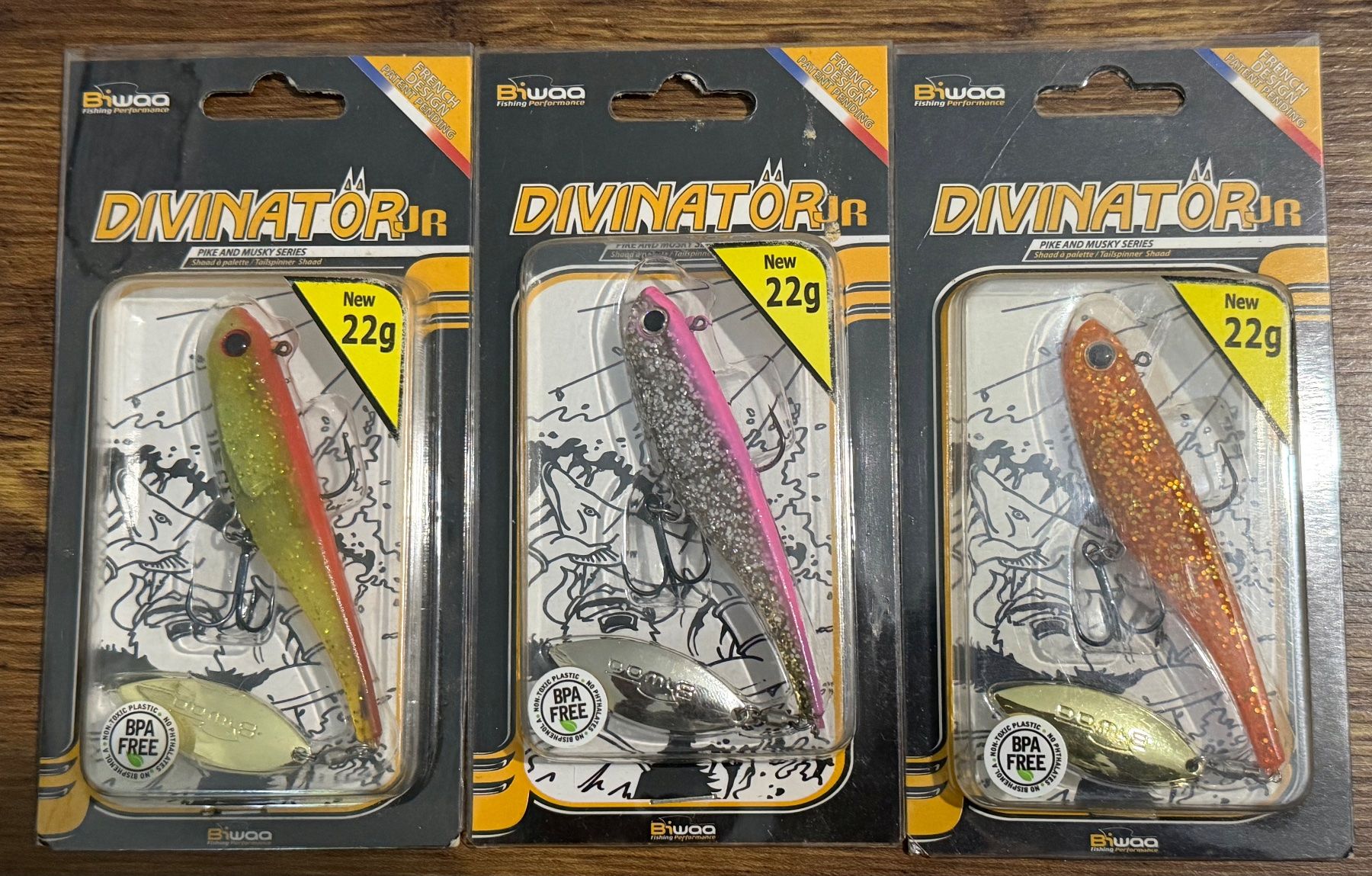 Esche: BIWAA Divinatör Junior Set 2 - 22 gr – Nuovo e nell'imballaggio originale da Widnau venduto da Fishingtackle_Oggy