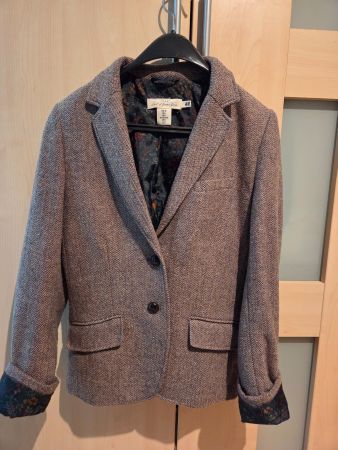 Sakko Tweed H&M Damen braun Grösse S