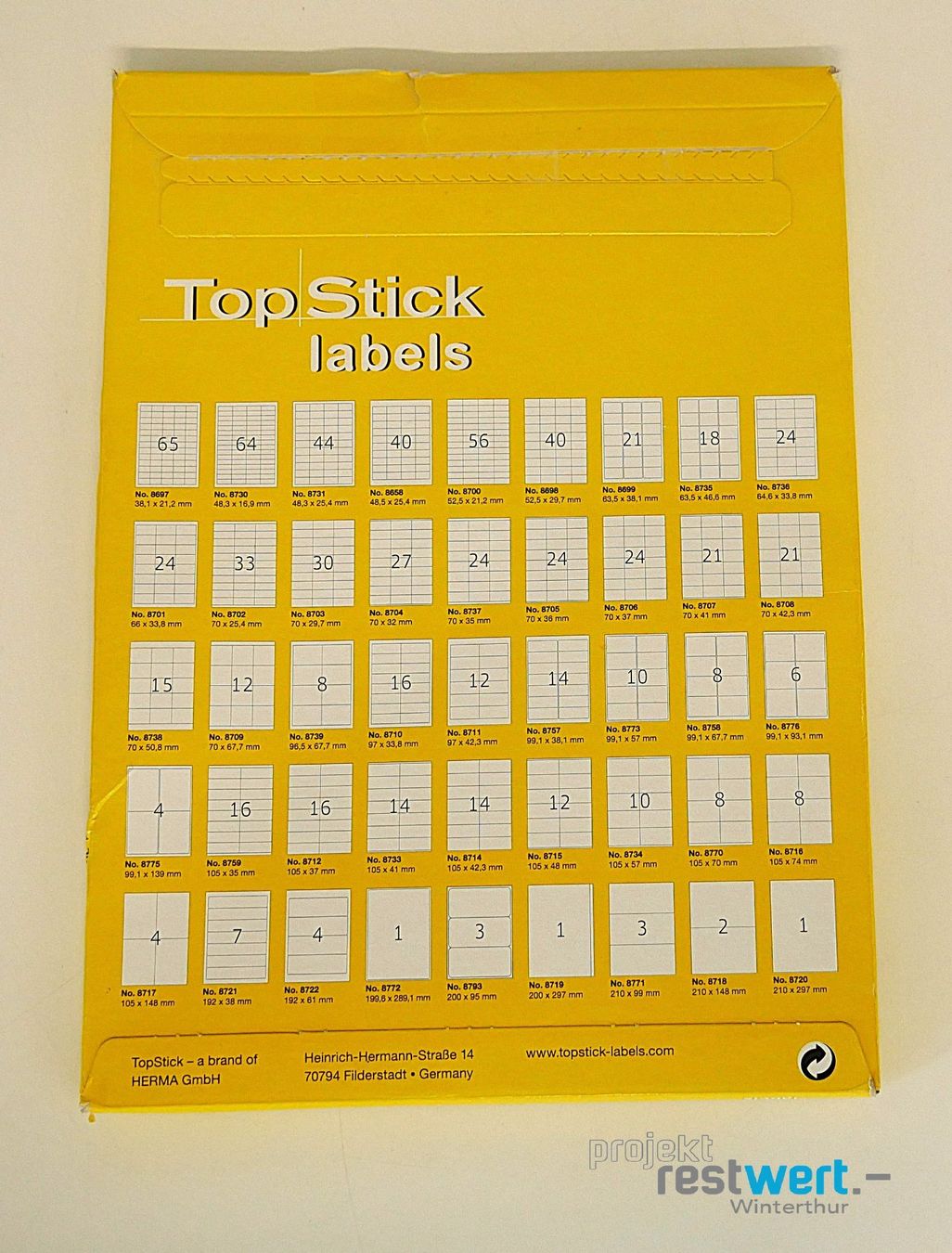 Sticker: HERMA Top Stick Labels CD/DVD – Nuovo (secondo la descrizione) da Winterthur venduto da Restwert_Winterthur 1