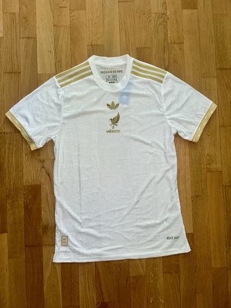 Mexiko Trikot Weiss Gold Gr. XXL