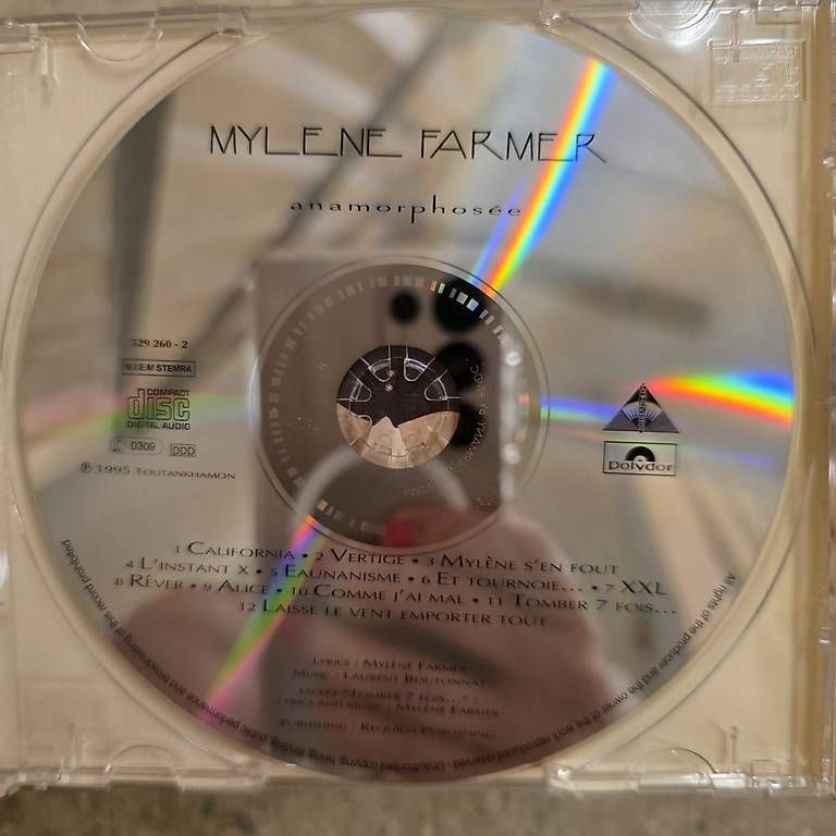 CD: Mylène Farmer  - Anamorphosée, envoi compris  – Usato da Orbe venduto da Adaline.64 2