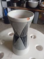 Eckhard und Engler mid century Vase gechippt