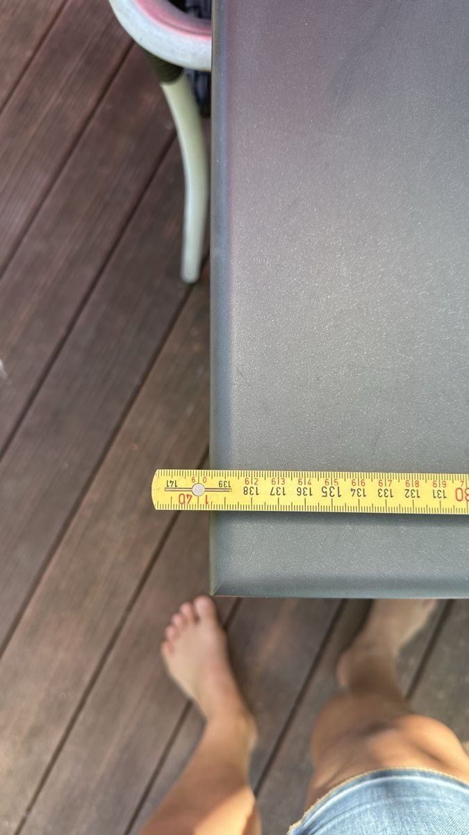 Tavoli: Gartentisch 140x140cm anthrazit – Usato da Hombrechtikon venduto da Stromerzwergli 2