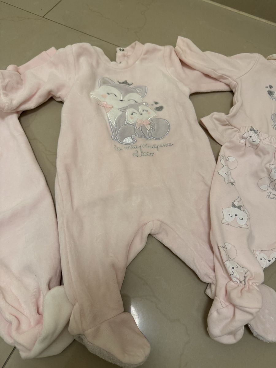 Chicco Lotti & Set di vestiti: Strampler rosa Mädchen 50 1 monat 4 stück – Usato da Reinach BL venduto da team8596 3