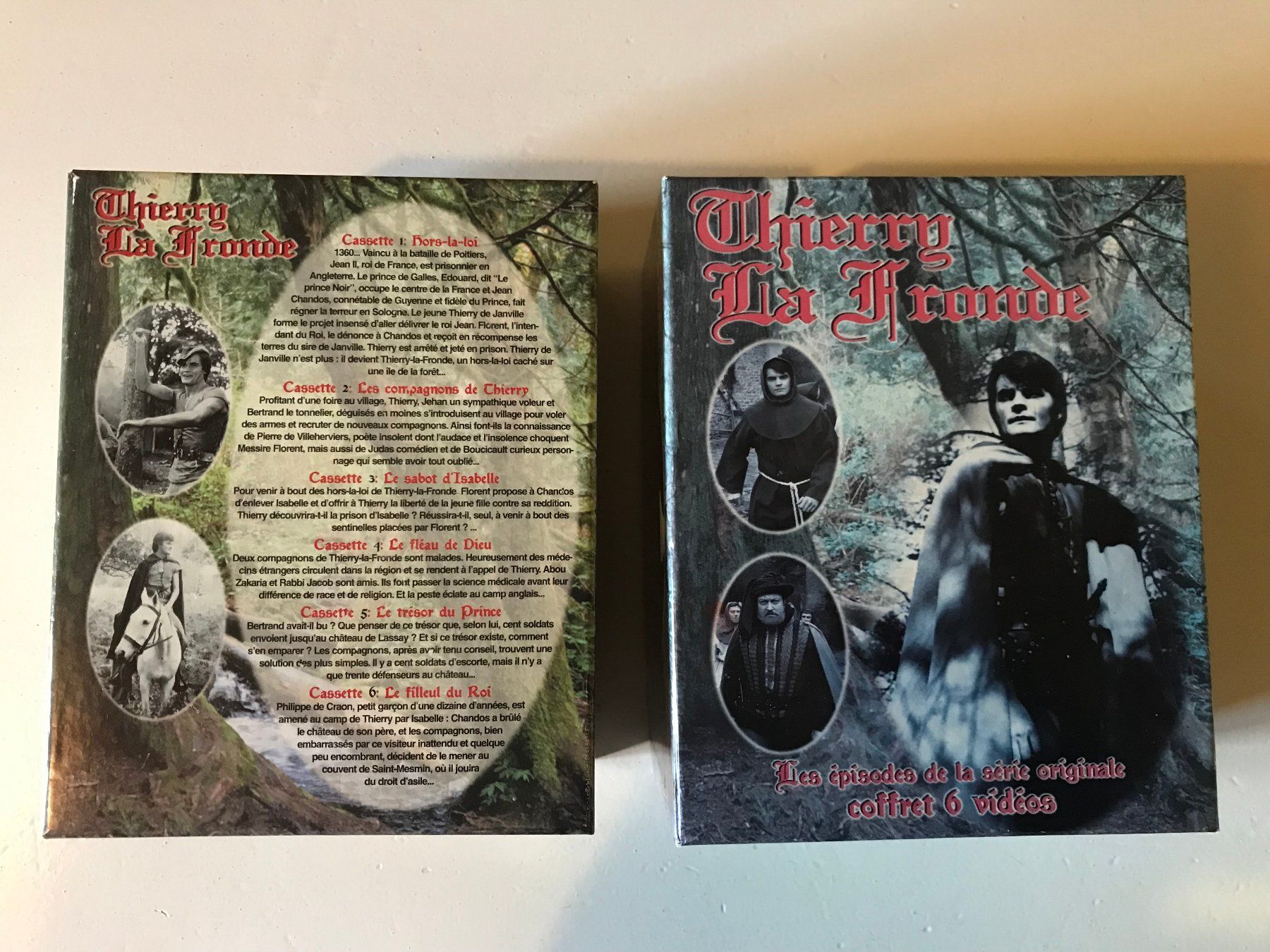 Tutti i VHS: Coffret 6 cassettes VHS Thierry La Fronde – Usato da Ste-Croix venduto da mjmg 2