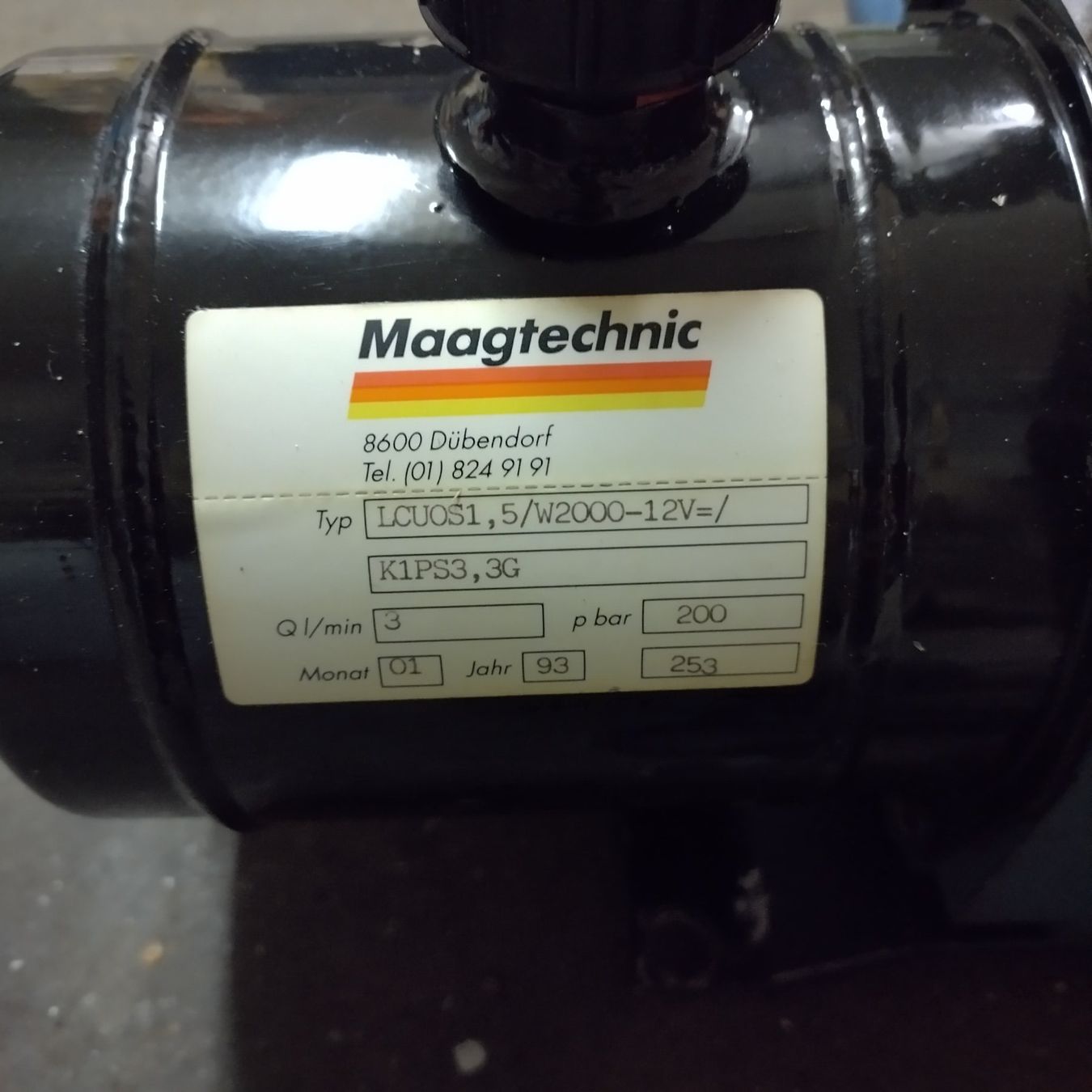 Altro per industria metallurgica: 12V Hydraulikaggregat – Usato da Sulz LU venduto da dt1 1
