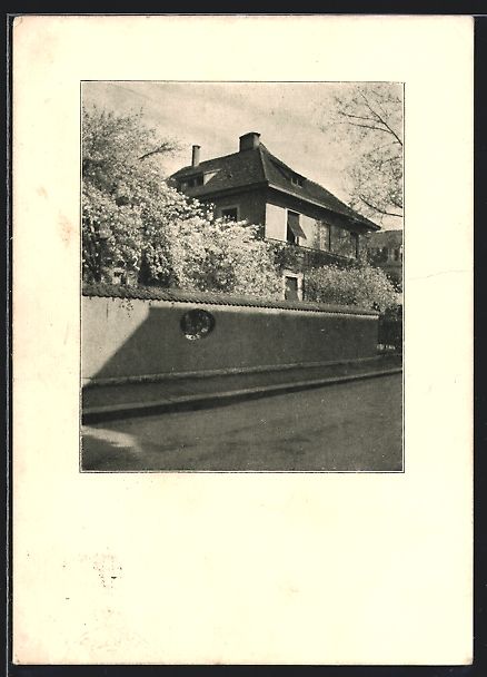 Cartoline postali: AK Basel, Haus in der Kapellenstrasse 15 – Usato da Berlin venduto da bartko-reher