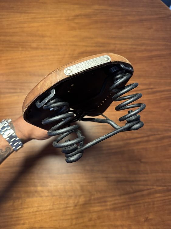 Brooks Pezzi di ricambio: BROOKS Fahrradsattel Flyer Softened Pre-Aged – Usato da Zürich venduto da zhk5 4