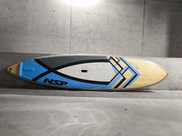NSP DC Surf X 100  sportliches Wave-SUP aus Bambus