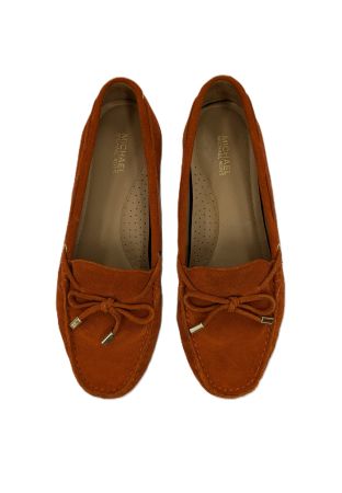 Michael Kors Damen Mokassins, Gr. 38, Orange