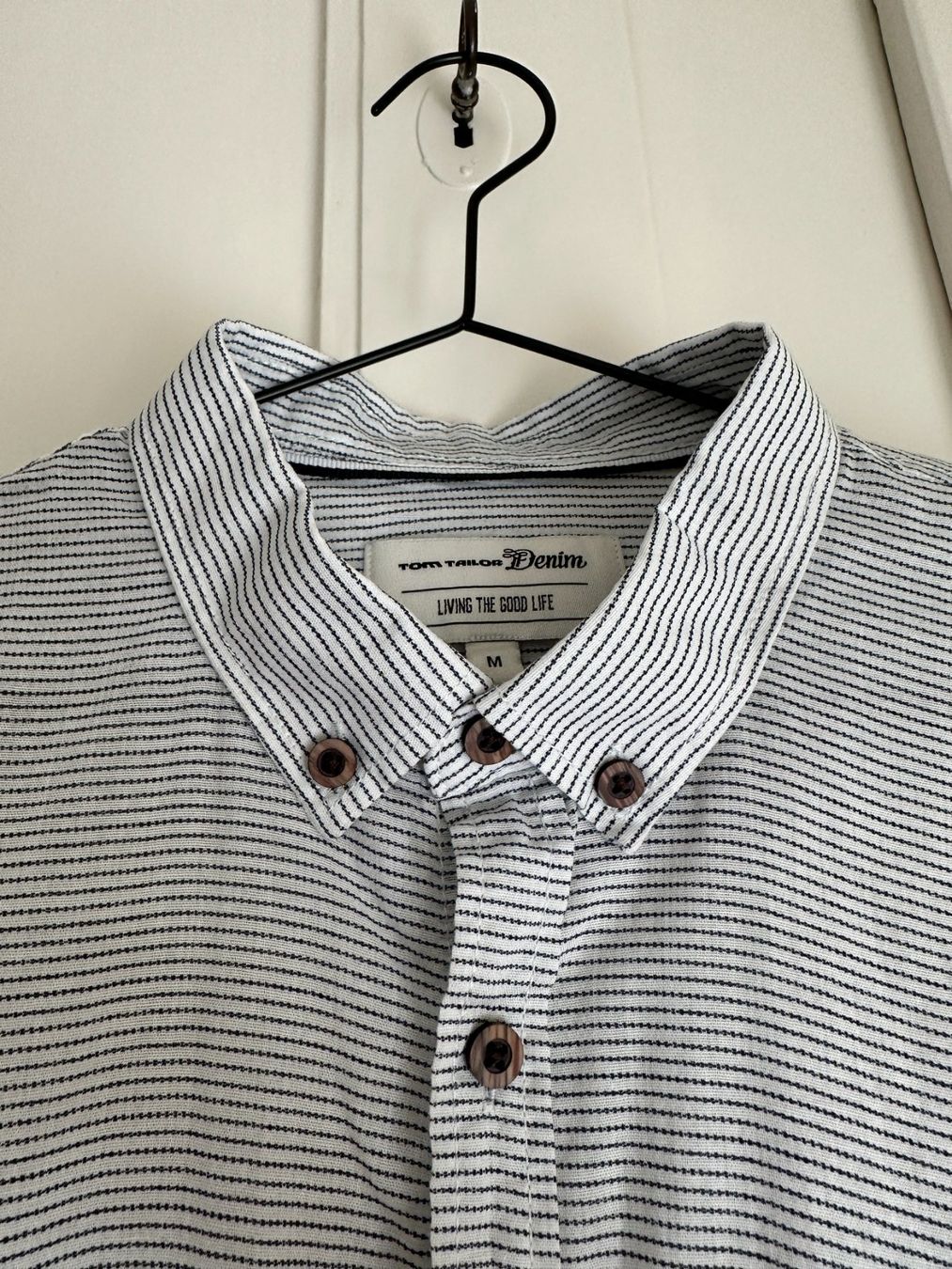 Tom Tailor Hemden: TOM TAILOR - Hemd weiss-blau gestreift M – Gebraucht aus Zürich von Diazaio 2