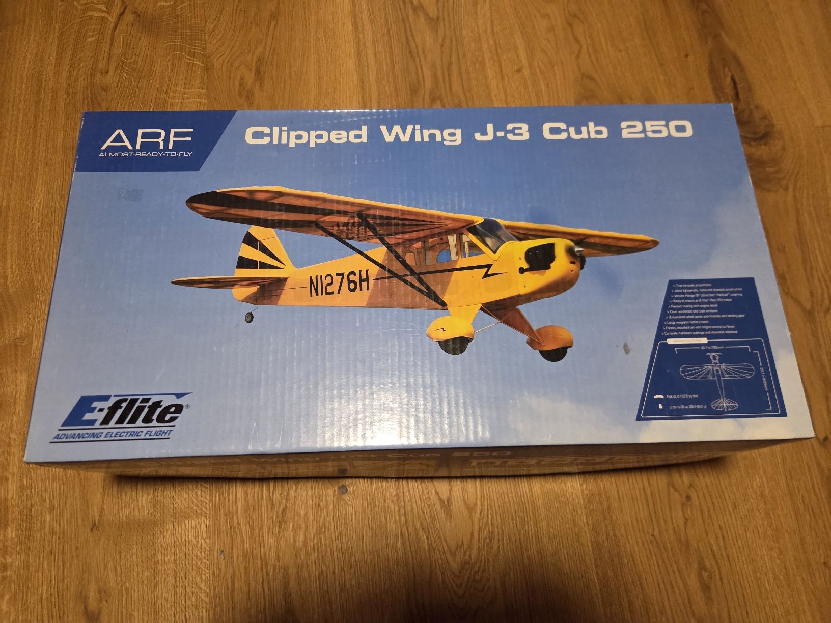 RC Modellbau: Eflite Clipped Wing J-3 Cub – Neu (gemäss Beschreibung) aus Gams von tischi97