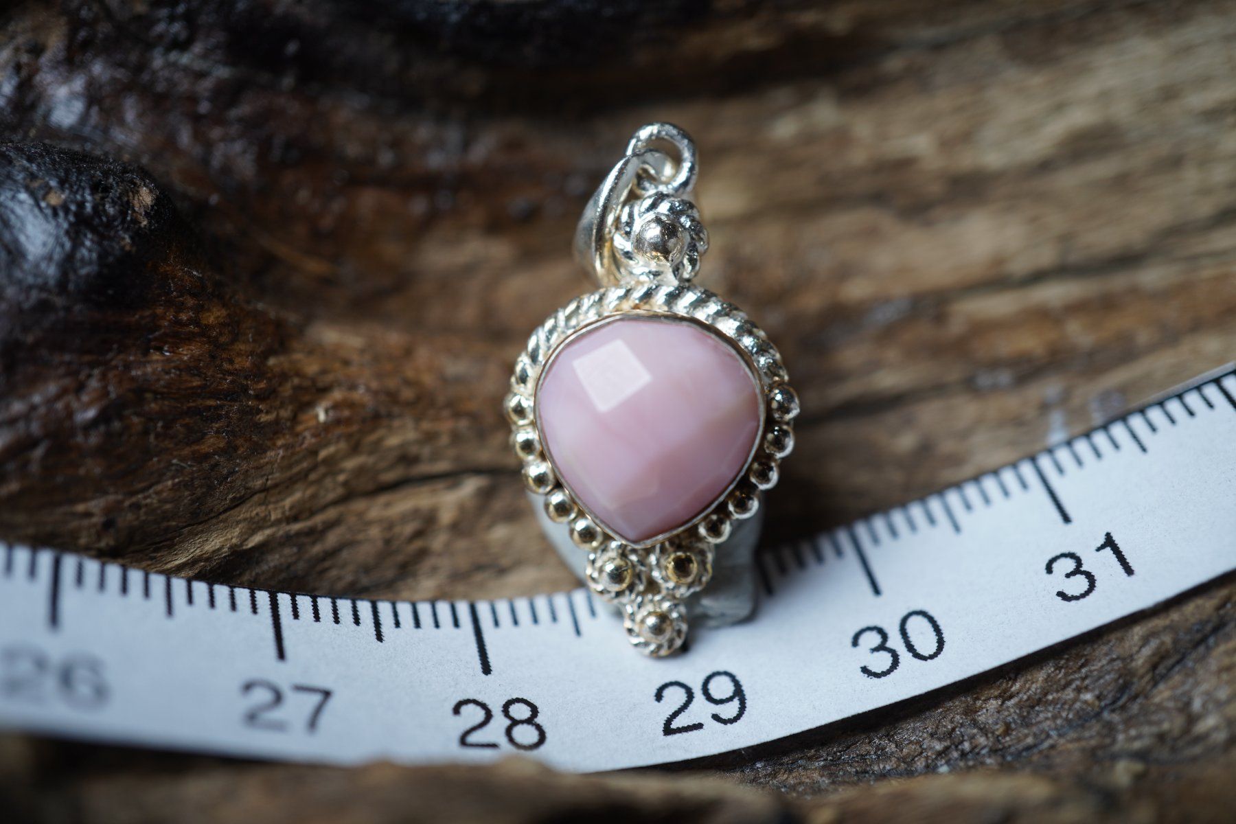 Ciondoli: Opal Rosa      Facettiert    Anhänger   925 Silber – Nuovo e nell'imballaggio originale da Balgach venduto da top_silver 1