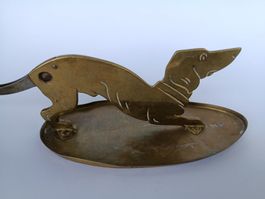 Ignatius Taschner Dackel Zigarrenschneider Jugendstil 1910