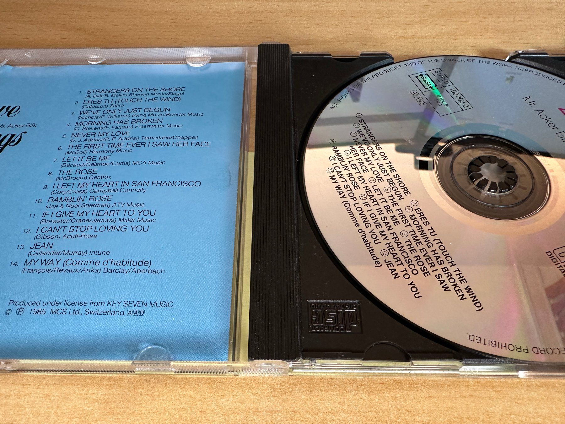 CD: Mr. Acker Bilk – Love Songs – Usato da Rikon im Tösstal venduto da Alpenmutz 2