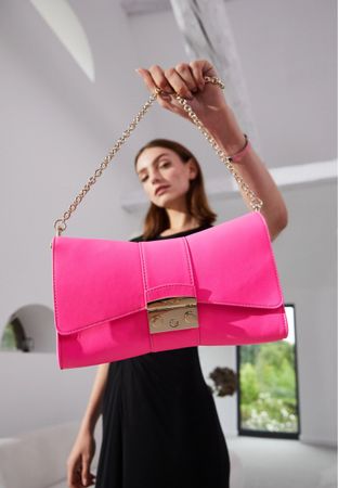Furla METROPOLIS SHOULDER BAG REMIX - Handtasche - fucsia