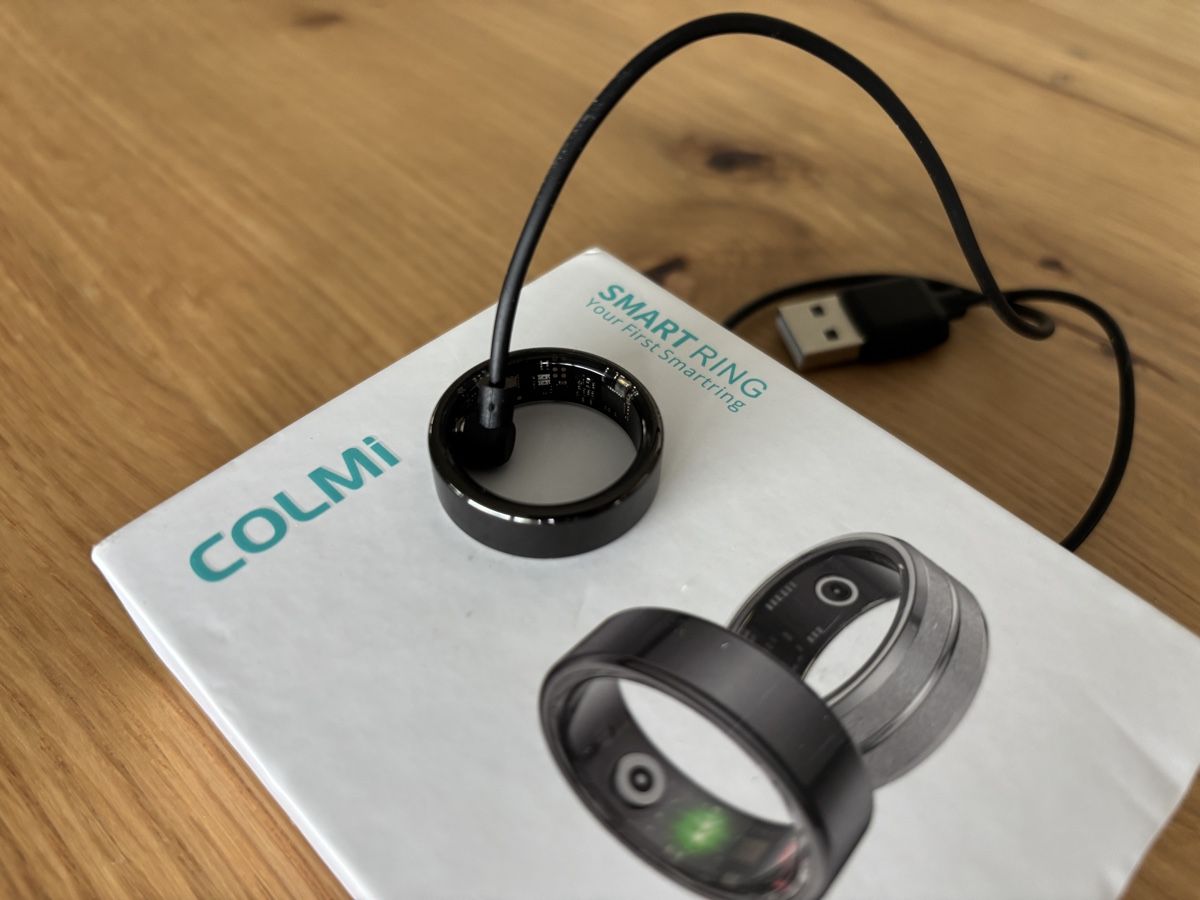 Smartwatch: COMI R02 Smart Ring Titanium Steel Shell – Neu (gemäss Beschreibung) aus Mellingen von Guilhermefurlan 1