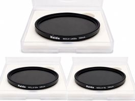 Haida ND Filter Set 58 mm (ND8 + ND64 + ND1000)