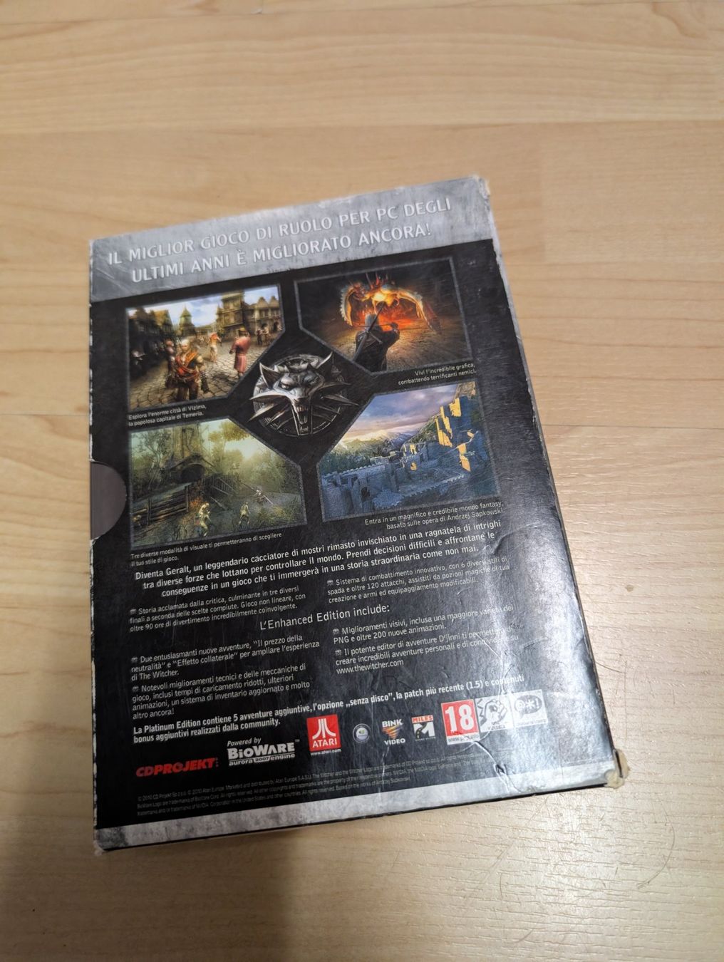 Spiele: The Witcher enhanced edition platinum pc – Gebraucht aus Giubiasco von Ticinerd 1