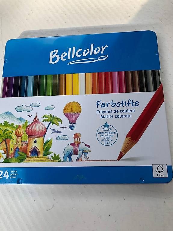 Matite, matite colorate & gessi: Belle boîte crayons de couleur utilisé  – Usato da Vessy venduto da rom_v7x6 1