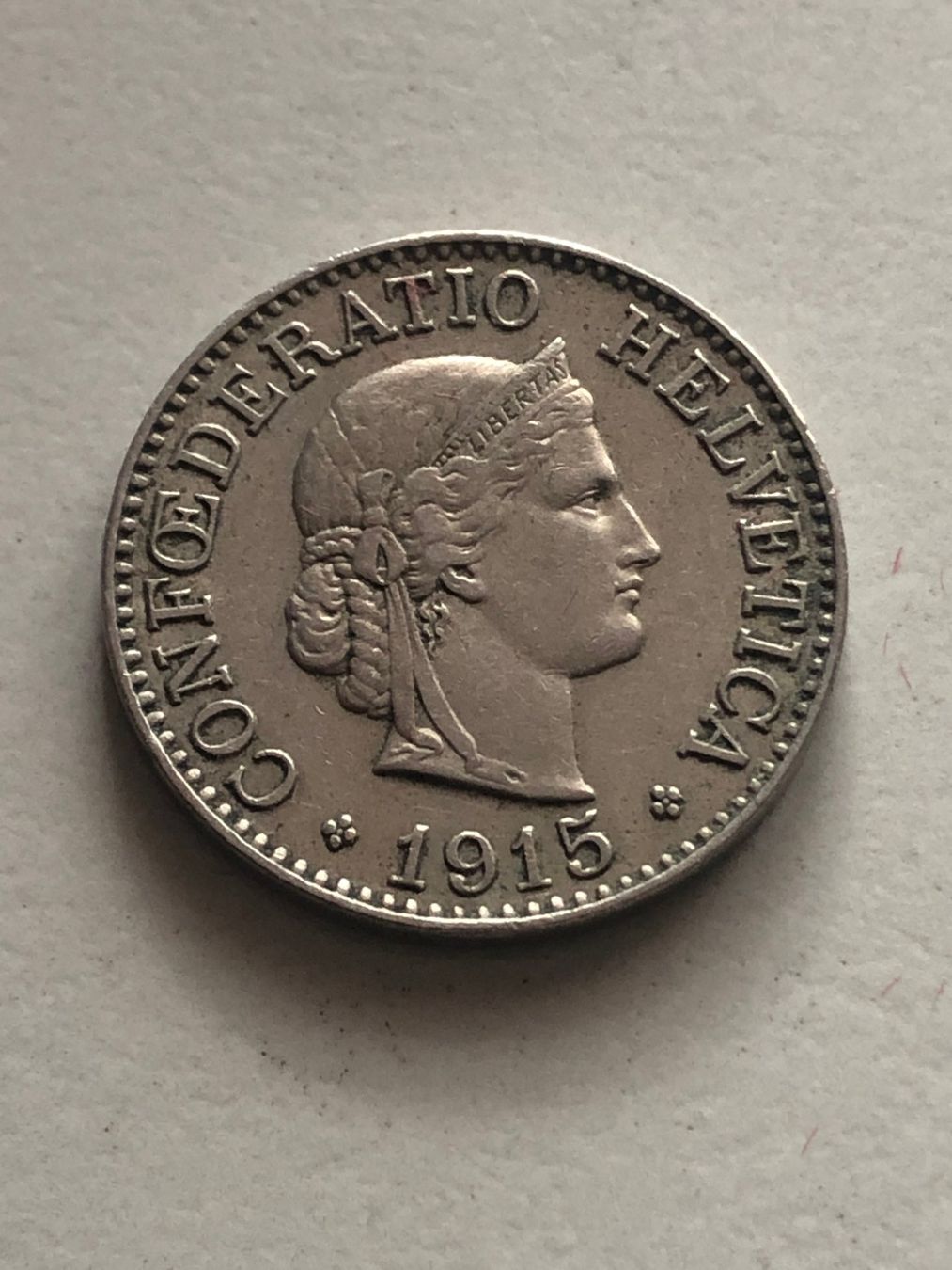 Tutti le monete: 10 Rp. 1915 – Usato da Schötz venduto da Odpa