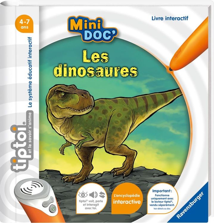Tiptoi Mini Doc les dinosaures 4-7 Jahre (Französisch) (Neu und ...