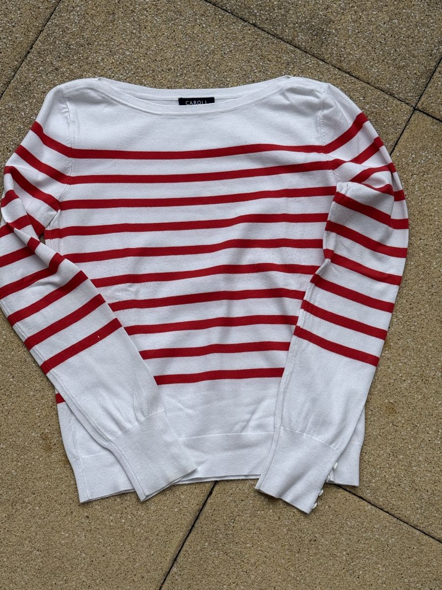 Caroll Pullover & Sweatshirts: Pull rayé de marque Caroll – Gebraucht aus Lausanne 26 von bcavogel