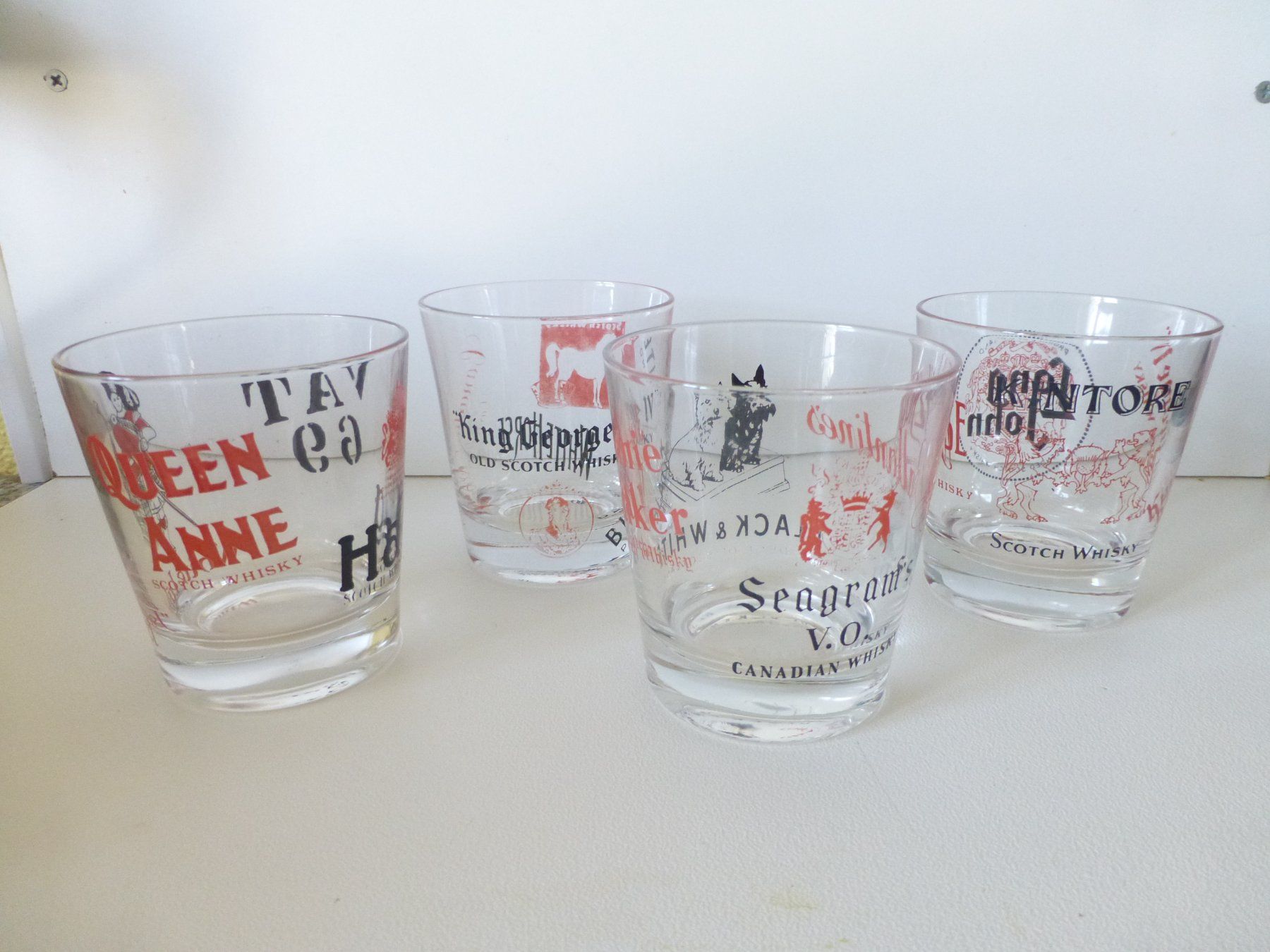 Bicchieri: Whiskyglas Glas Gläser Trinkgläser – Nuovo (secondo la descrizione) da Reinach BL venduto da Spider63 4