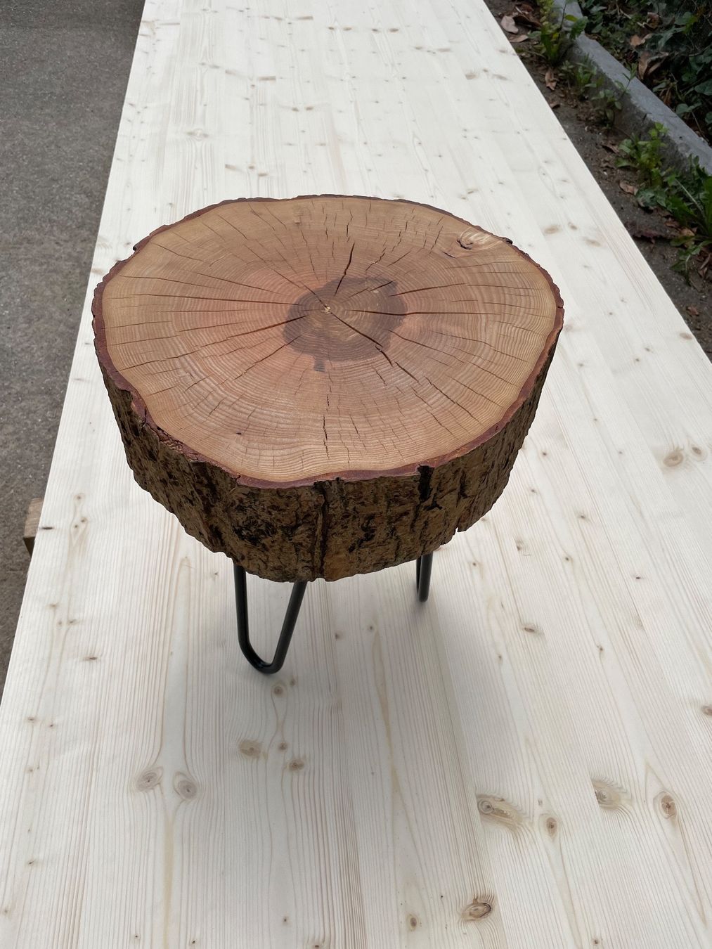 Tables de nuit: Tischli massiv Holz neu – D'occasion à Seuzach par Wolf936 2