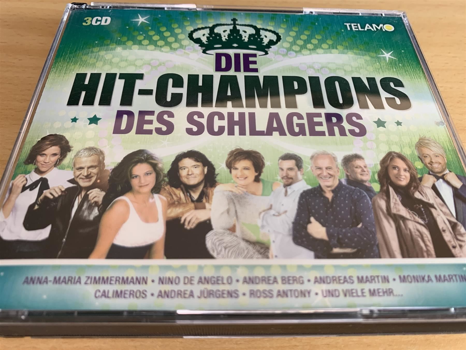 CD: Die Hit-champions Des Schlagers  - 3 CD – Usato da Rikon im Tösstal venduto da Alpenmutz