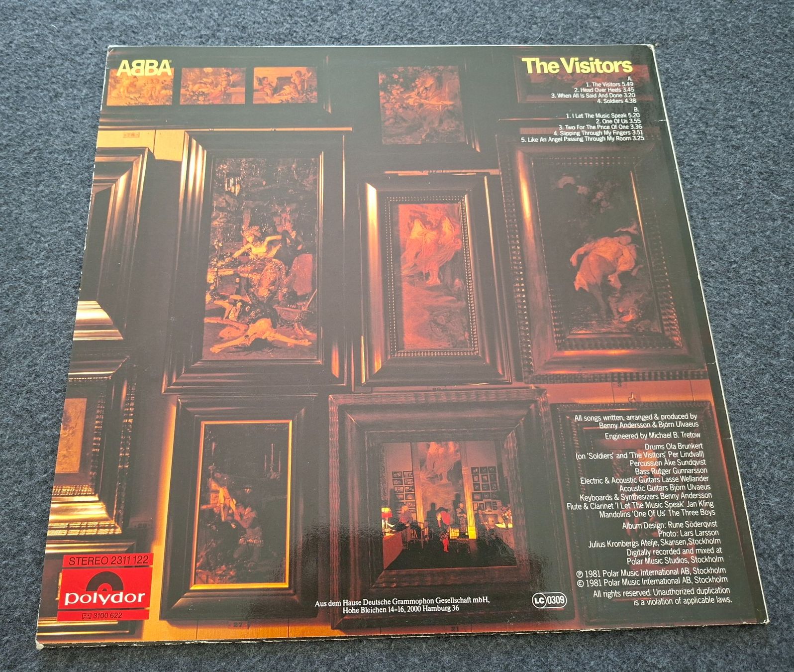 Dischi in vinile: ABBA, The Visitors, LP – Usato da Merenschwand venduto da lea61 1