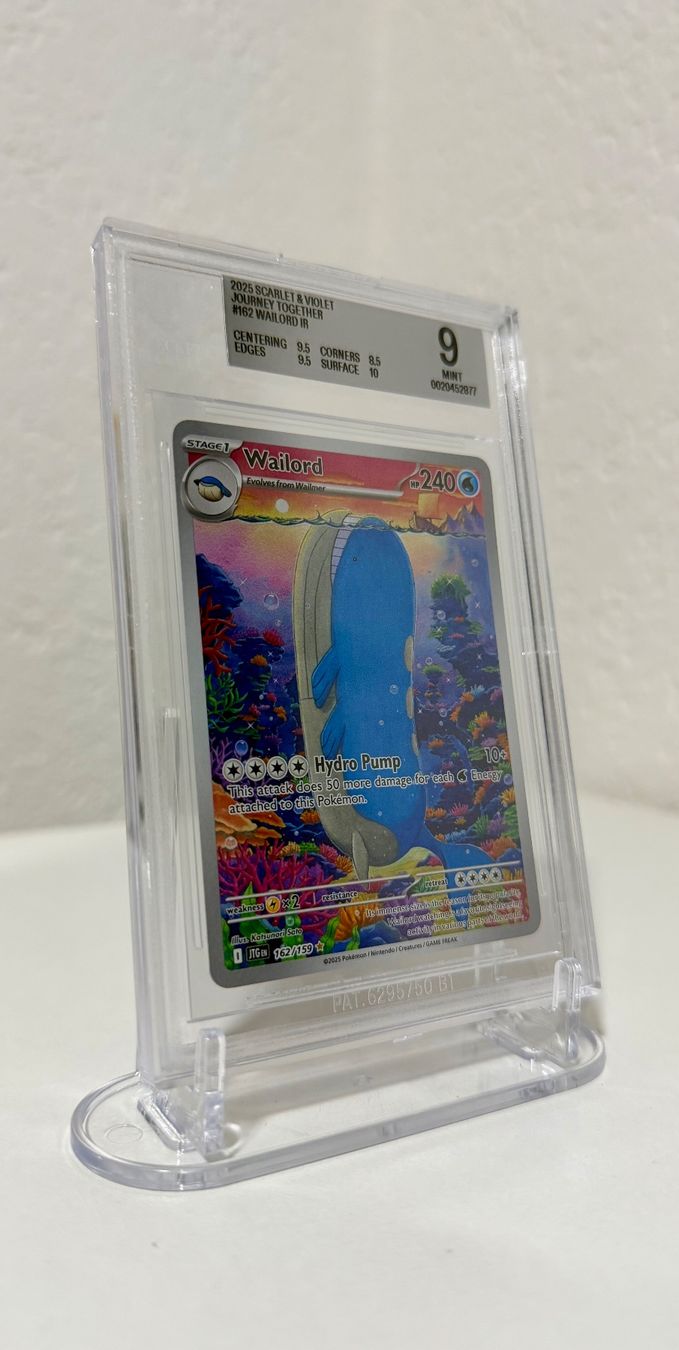 Cartes: Wailord IR Journey Together BGS9 – D'occasion à Kleinlützel par Slab_Village