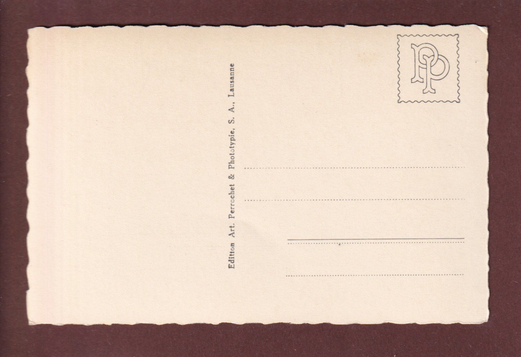 Cartoline postali: BRETAYE – Usato da Pully venduto da nicecards 1