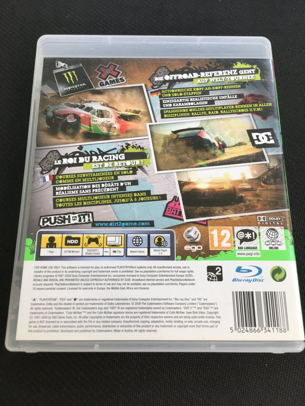 Sony Jeux: Dirt 2 - Playstation 3 / PS3 – D'occasion à St.Gallen par Punktchen01 1