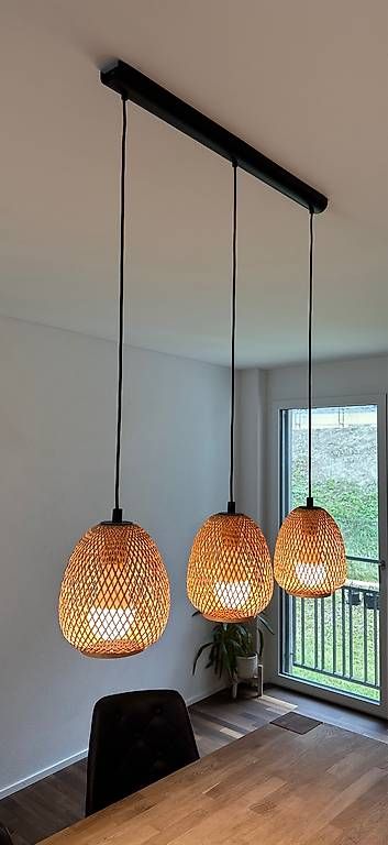 Lampadari & plafoniere: Hängelampe, Holz, Ikea – Usato da Worblaufen venduto da jmr1010