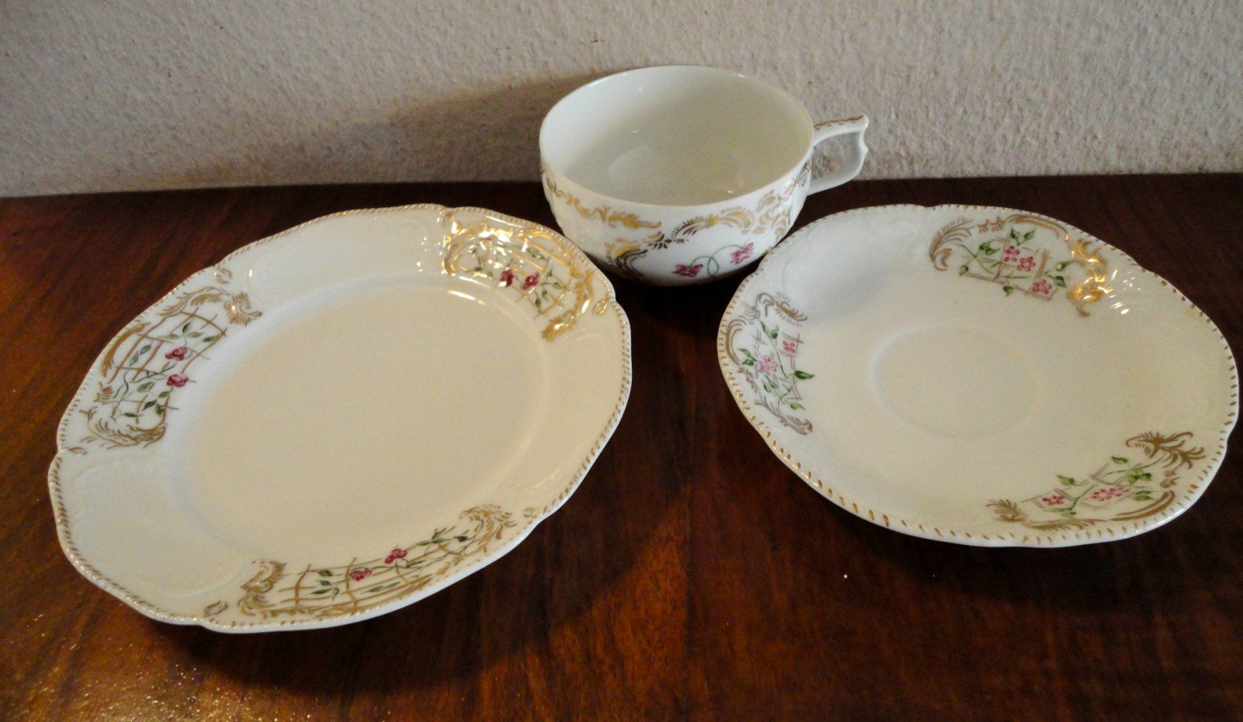 Rosenthal Tassen: Kaffee/Tee Gedeck Set (Rosenthal -Sanssouci) – Gebraucht aus Wädenswil von LIS11 2