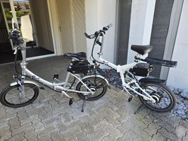 Faltbare e- Bike , sportliche e- pfeile der Spitzenklasse