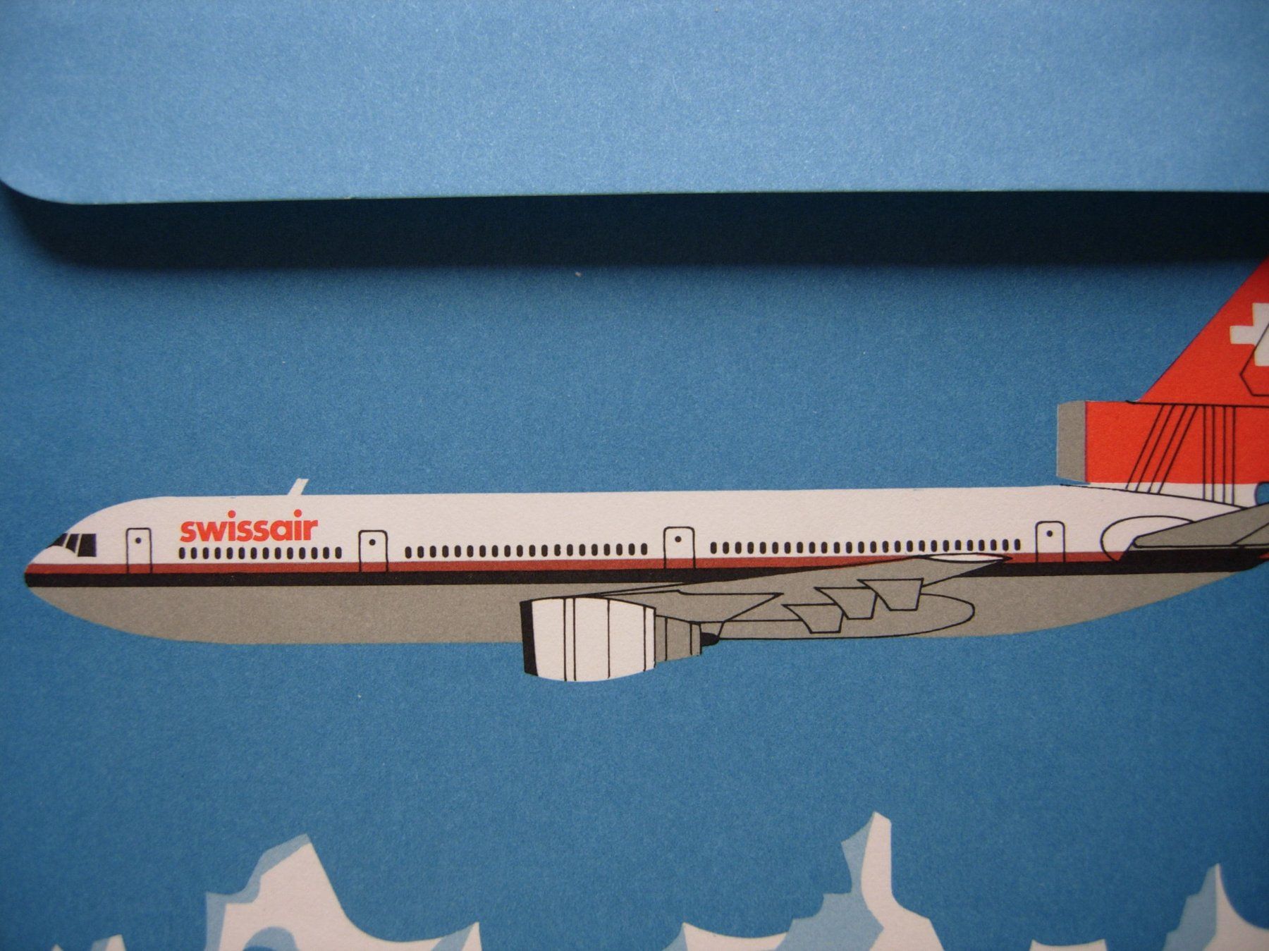 Buste & buste per spedizione: Swissair Umschlag Pro Aero – Usato da Dübendorf venduto da rumpumpel 2
