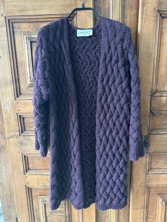 Original Antonia Zander Cashmere-Jacke, lila, Gr S, wie neu