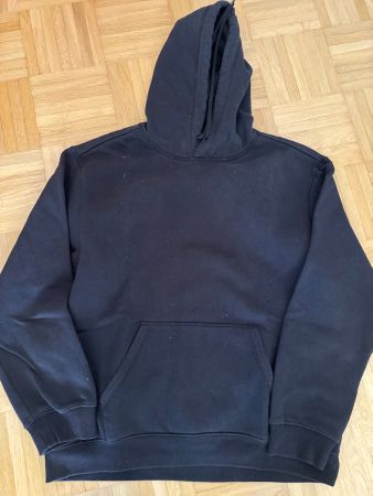 H+M Hoodie Relaxed fit schwarz , Gr. M