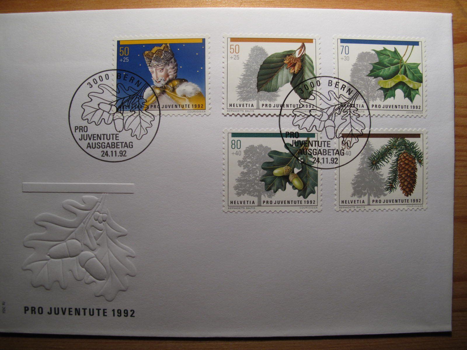 Alle Briefmarken: Pro Juventute 1992 FDC – Gebraucht aus Wil SG von fva01