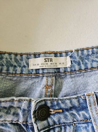 mom jeans von stradivarius grösse 38