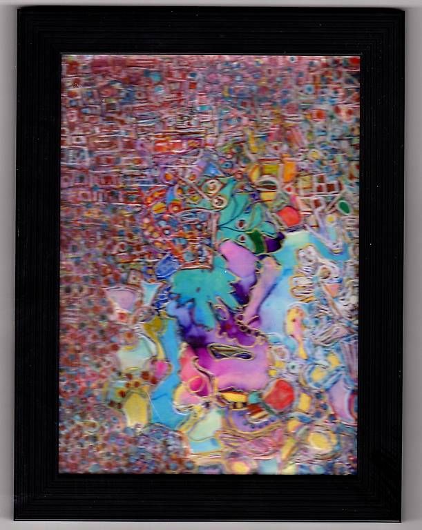 Dipinti: ORIGINAL in Rahmen 20.5 x 15.5 cm  – Usato da Biel/Bienne venduto da Stelec 1