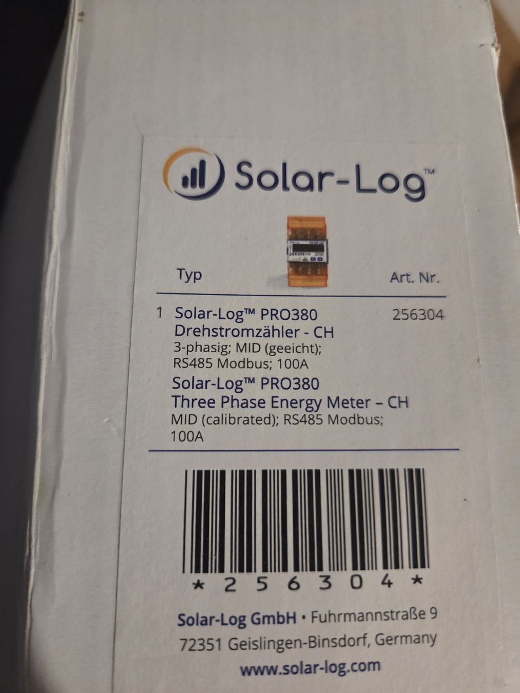 Misurare: solar log pro380mod – Nuovo (secondo la descrizione) da Rueun venduto da Ktrr 1